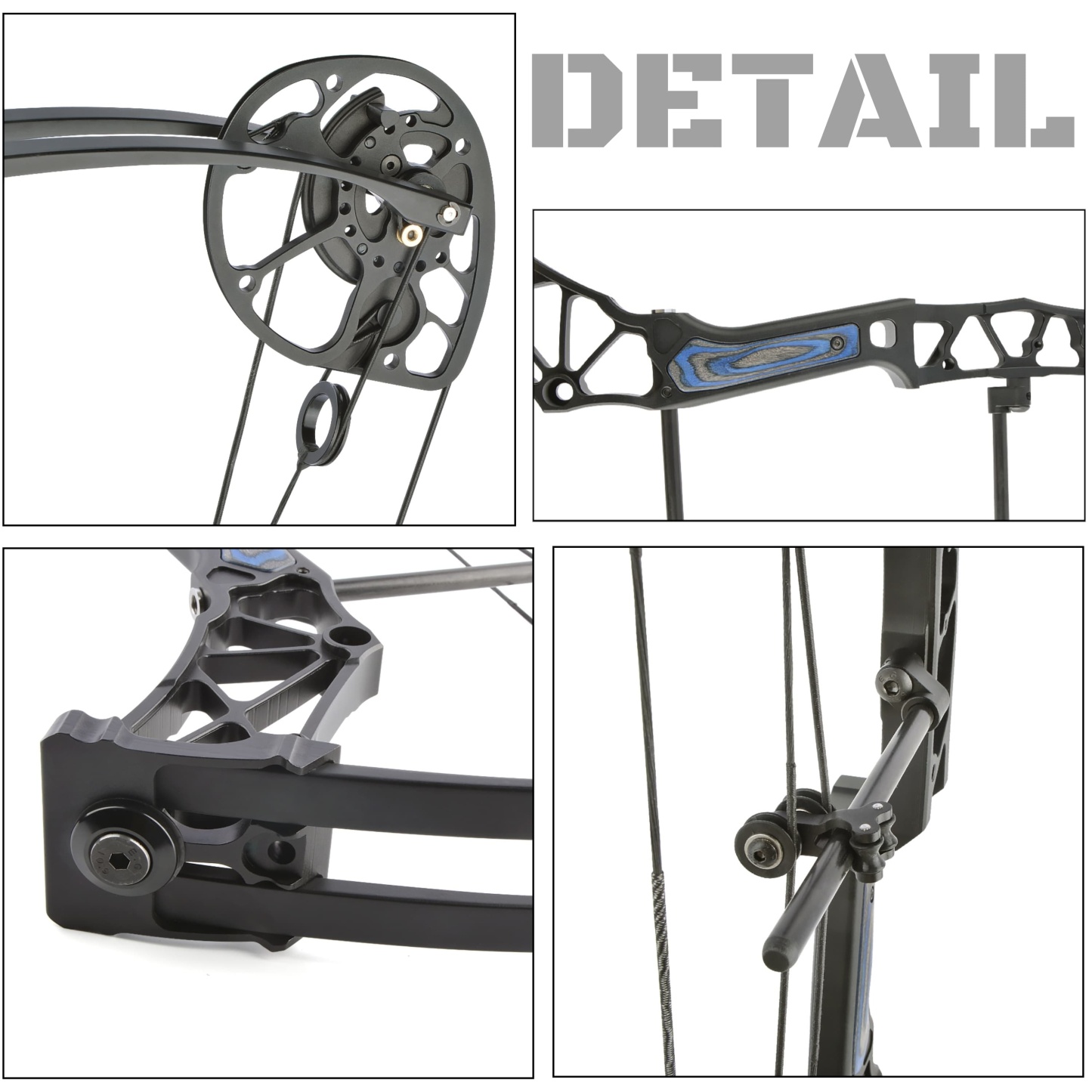 Archery 50-70lbs  Compound Bow Hunting Kit Shooting