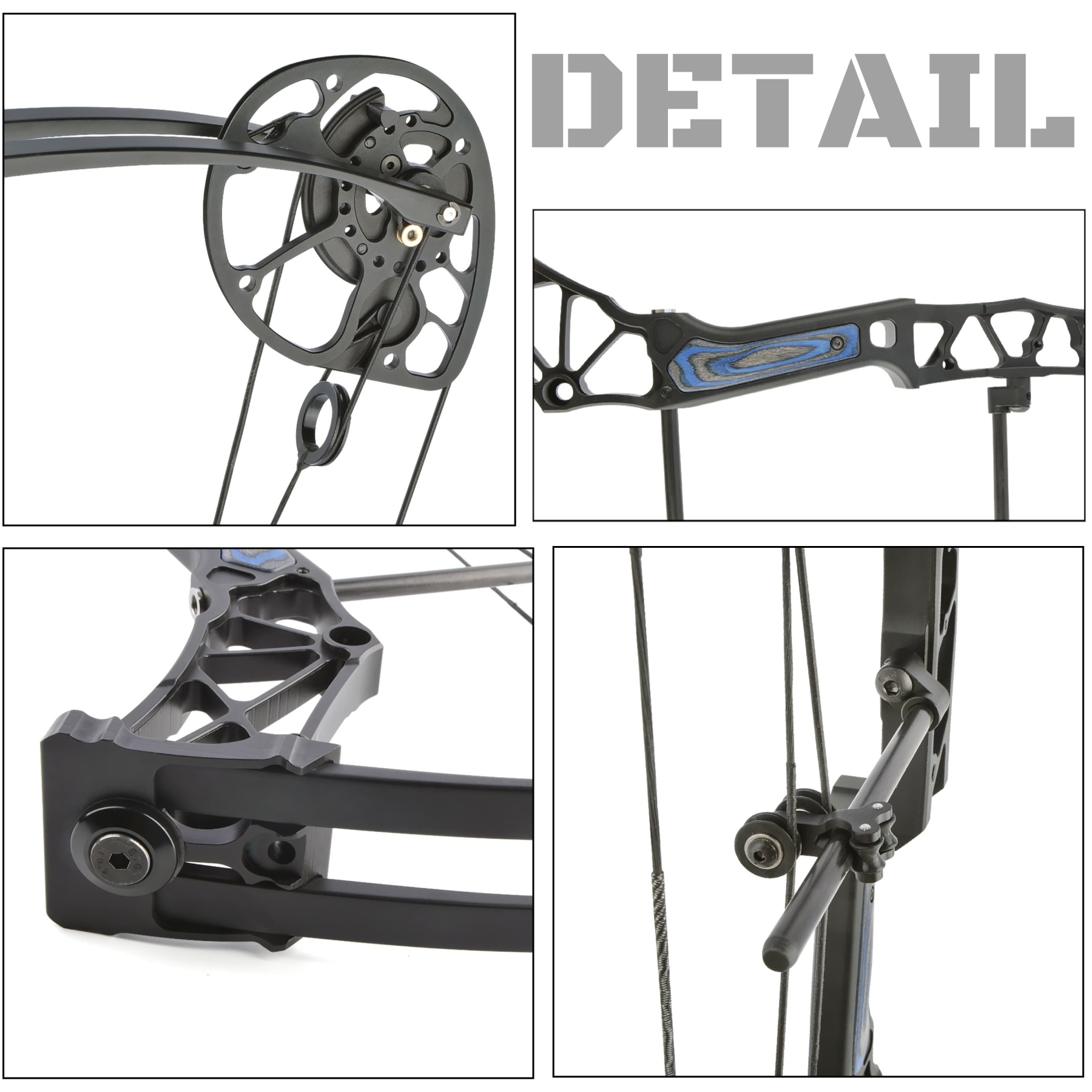 Archery 50-70lbs  Compound Bow Hunting Kit Shooting