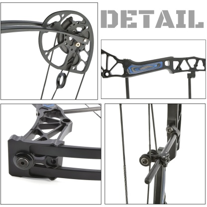 Archery 50-70lbs  Compound Bow Hunting Kit Shooting