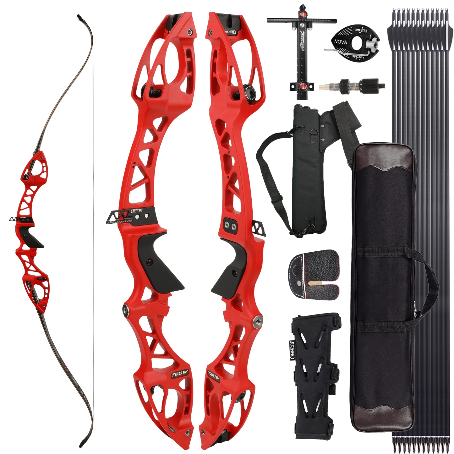 Junxing H8 Competitive Olympic Recurve Bow Kit 20-40 lbs