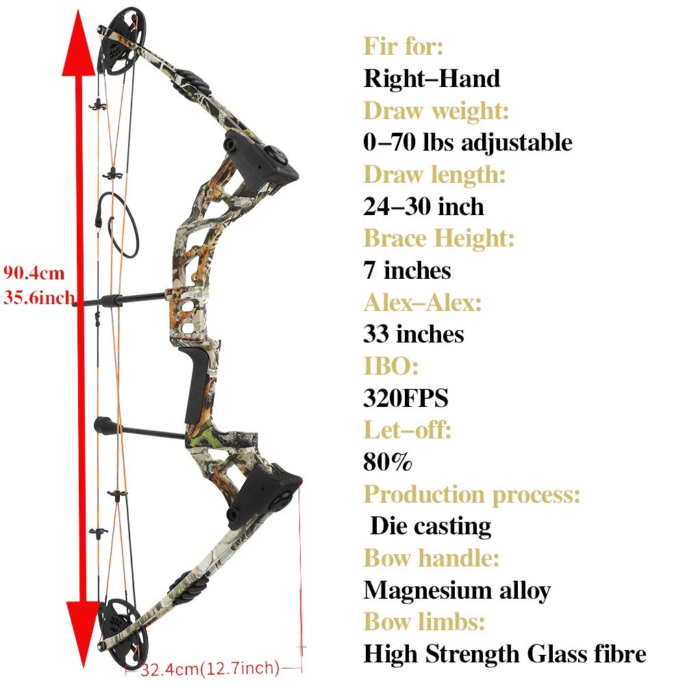 [Copy]Ready to Ship in USA | M121A Compound Bow for Deer Hunting Arrows