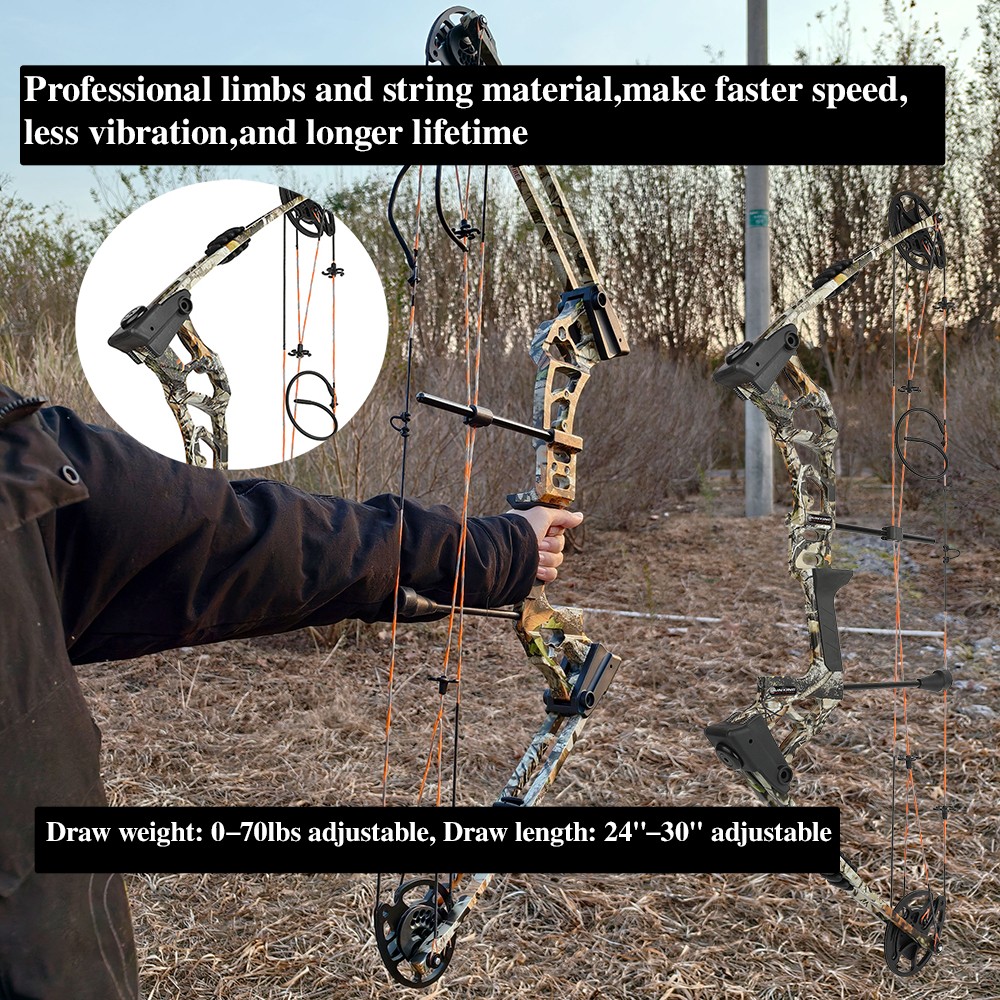 [Copy]Ready to Ship in USA | M121A Compound Bow for Deer Hunting Arrows