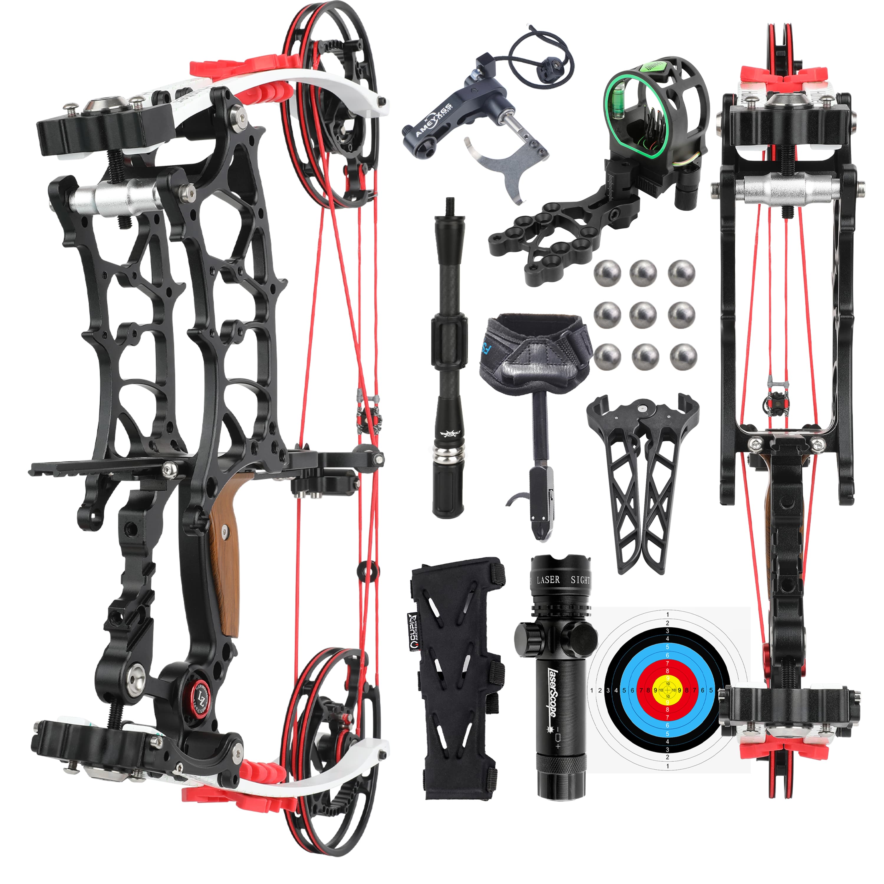 Hunter Dual-Purpose Compound Bow Steel Ball Arrow