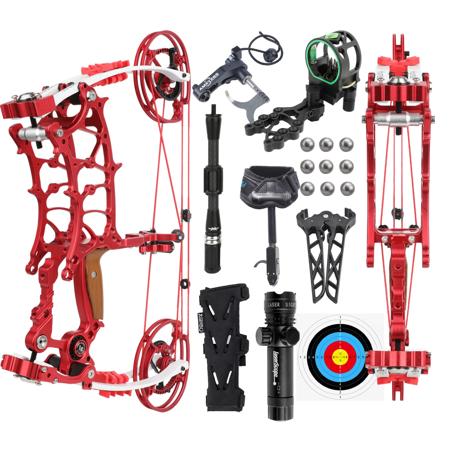 Hunter Dual-Purpose Compound Bow Steel Ball Arrow