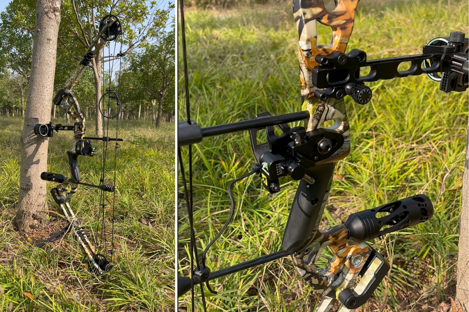 Compound Bow 30-70lbs Adjustable 75% Let-off Pro