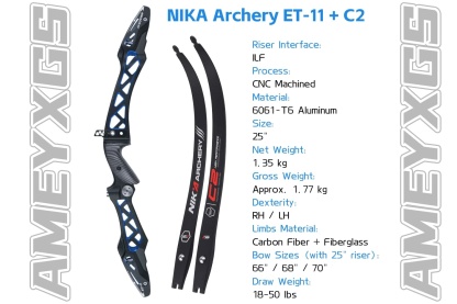 ET11 Professional Competitive Recurve Bow set