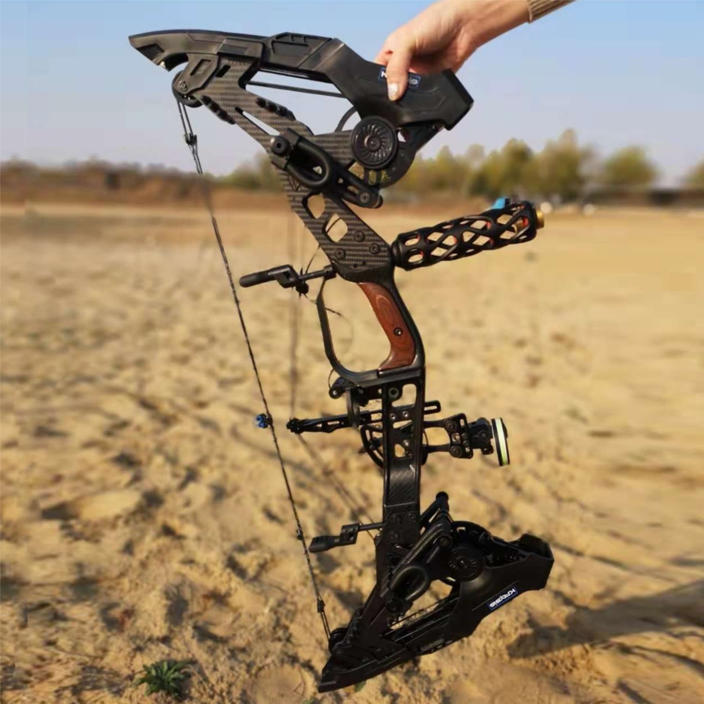 AMEYXGS 21.5-80lbs Target Compound Bow Kit Shooting Archery