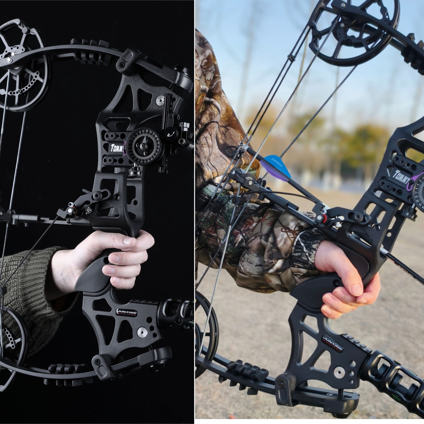 40-70lbs Compound Bow Arrow Set Archery Hunting Target