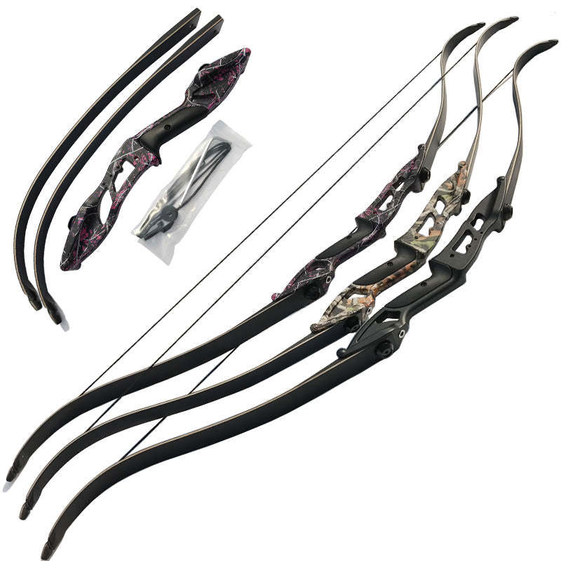 🎯Powerful JUNXING F179 Recurve Hunting Bow 56'' for Target Shooting Archers and Hunters-AMEYXGS Archery