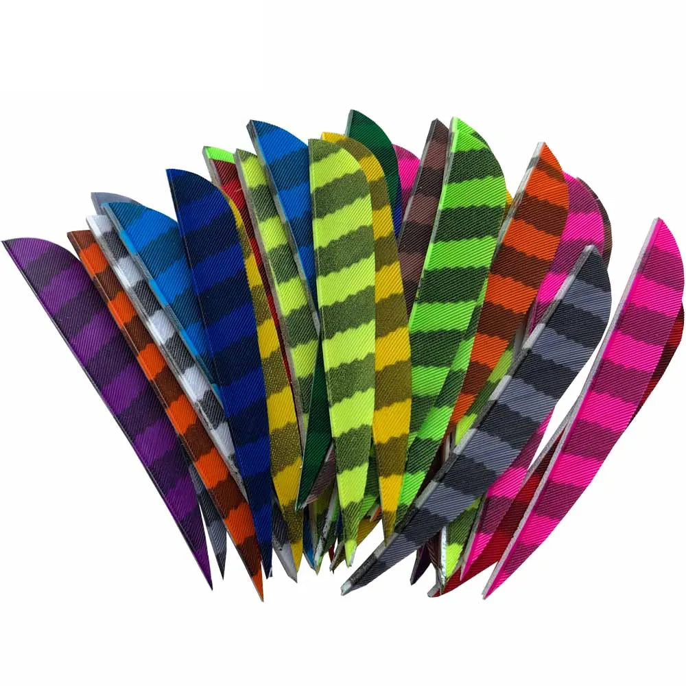Archery 3" Arrow Feathers Fletchings Parabolic