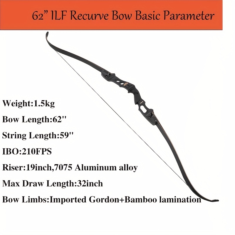 40–60LBS Aluminum Alloy Recurve Bow Set – Hunting & Target Archery Kit