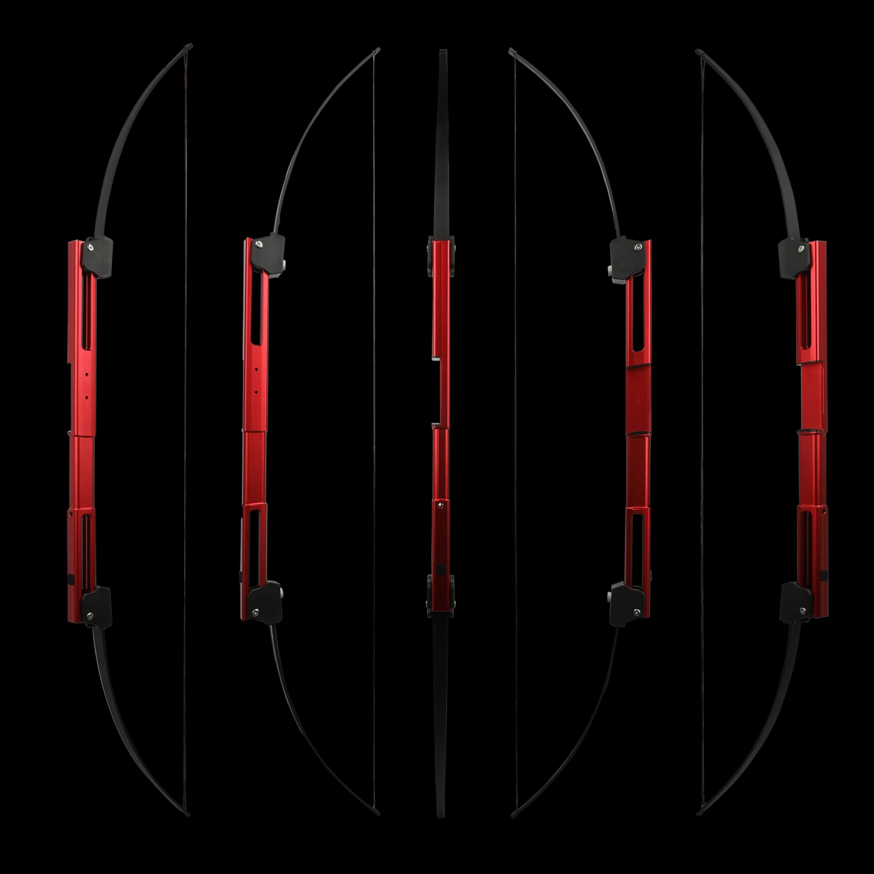 58" Foldable Recurve Bow 35lbs RH/LH Outdoor Practice