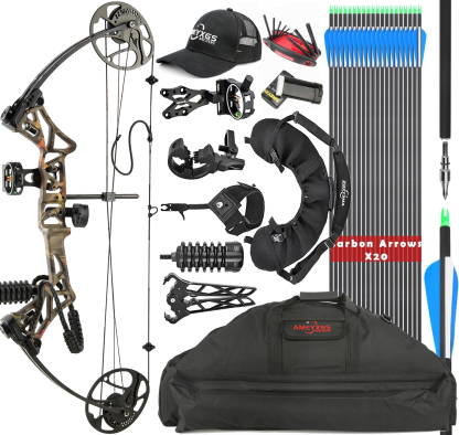 Topoint M1 Compound Bow 19-70 LBS Hunting Target Archery
