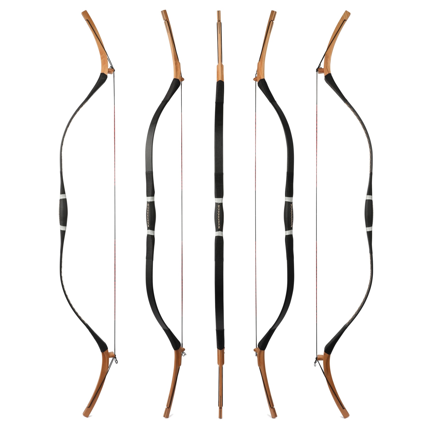 64'' Archery Traditional Longbow Set 20-45lbs