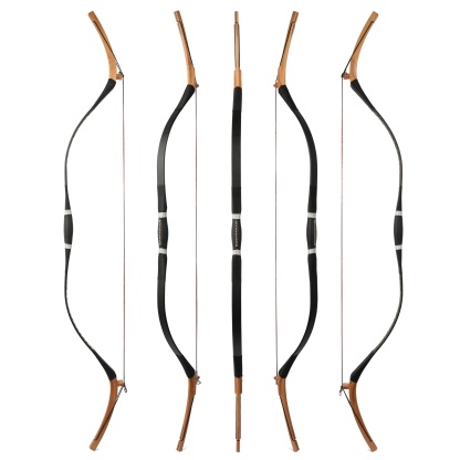 64'' Archery Traditional Longbow Set 20-45lbs
