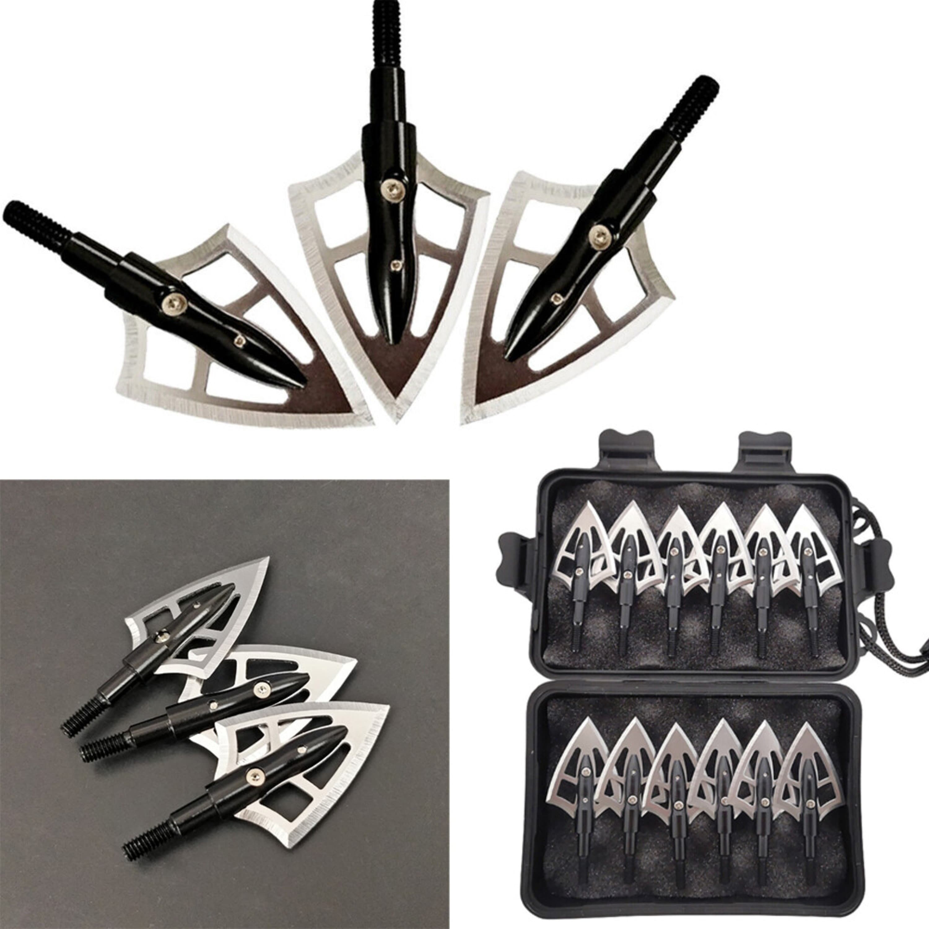 Archery Blade Arrowheads Broadheads 100 Grain Broadheads