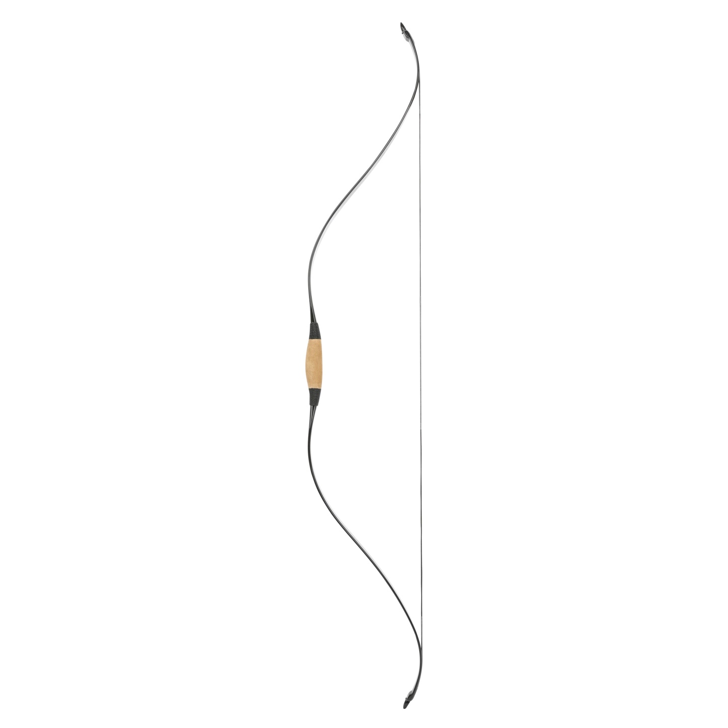 52"Longbow Cowhide Riser 15-95lbs Archery Traditional Bow RH LH