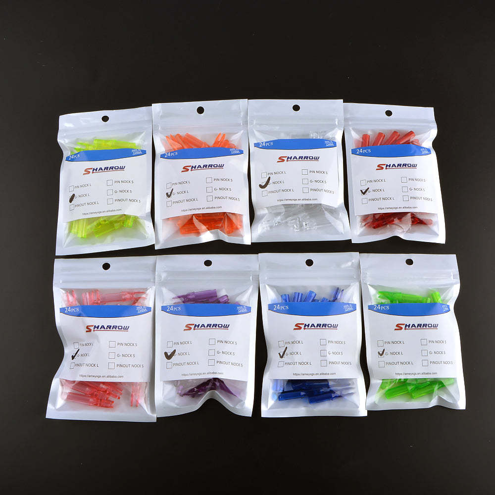 🎯24pcs/pack AMEYXGS Archery Insert Arrow Nock Tails-AMEYXGS Archery