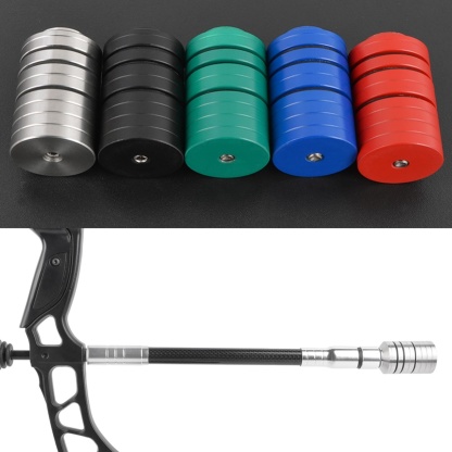 Archery Stabilizer Weight Set for Compound Bow Hunting