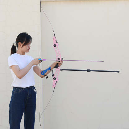 Recurve Bow Finger Protection Teanfa 3-Finger Archery Gloves Leather Bow Hunting Finger R 714088