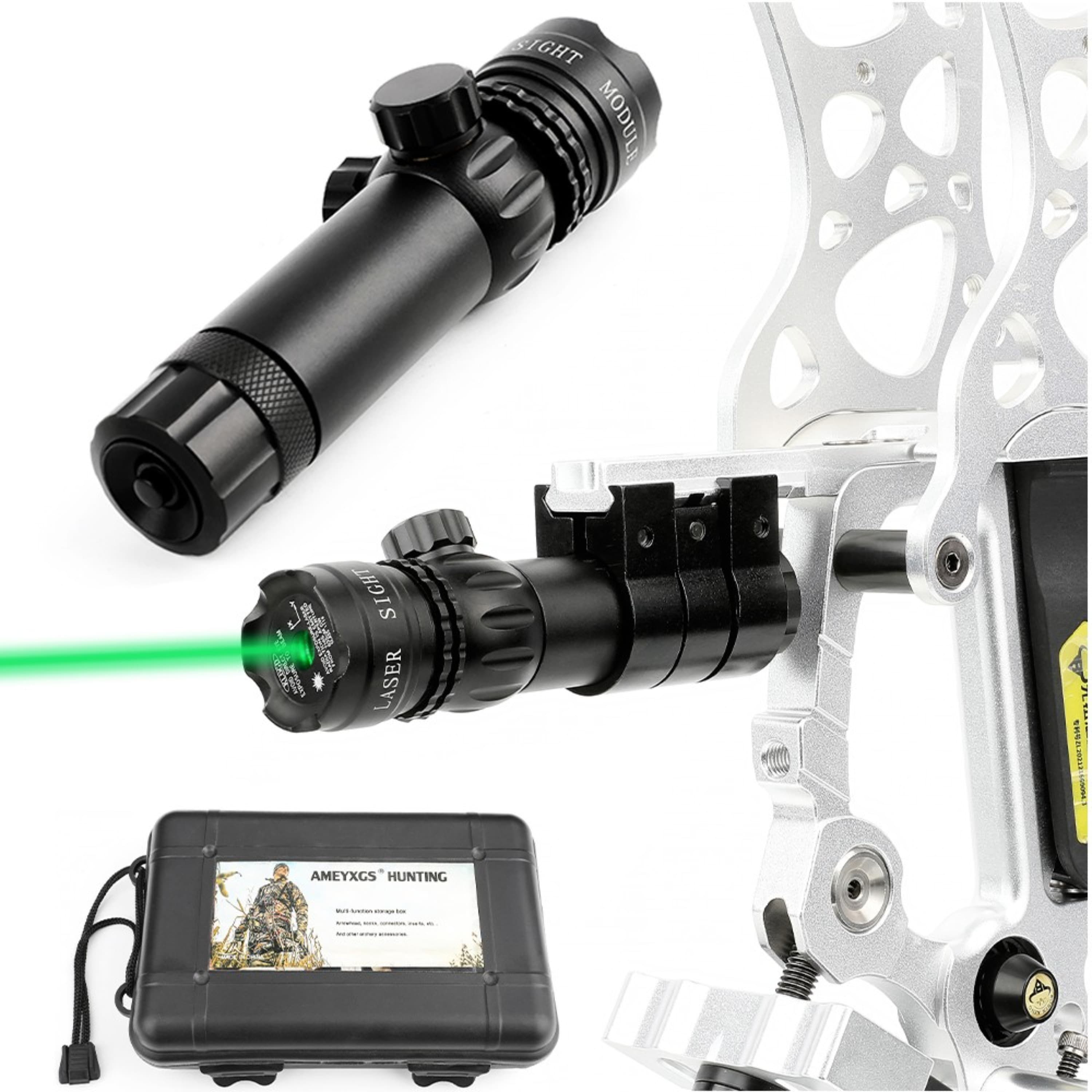 Archery Green Laser Scope 20mm Rail for Hunting Shooting