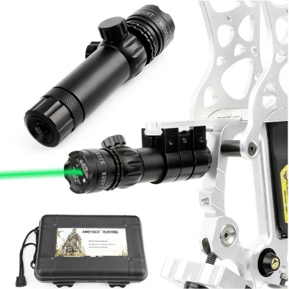 Archery Green Laser Scope 20mm Rail for Hunting Shooting