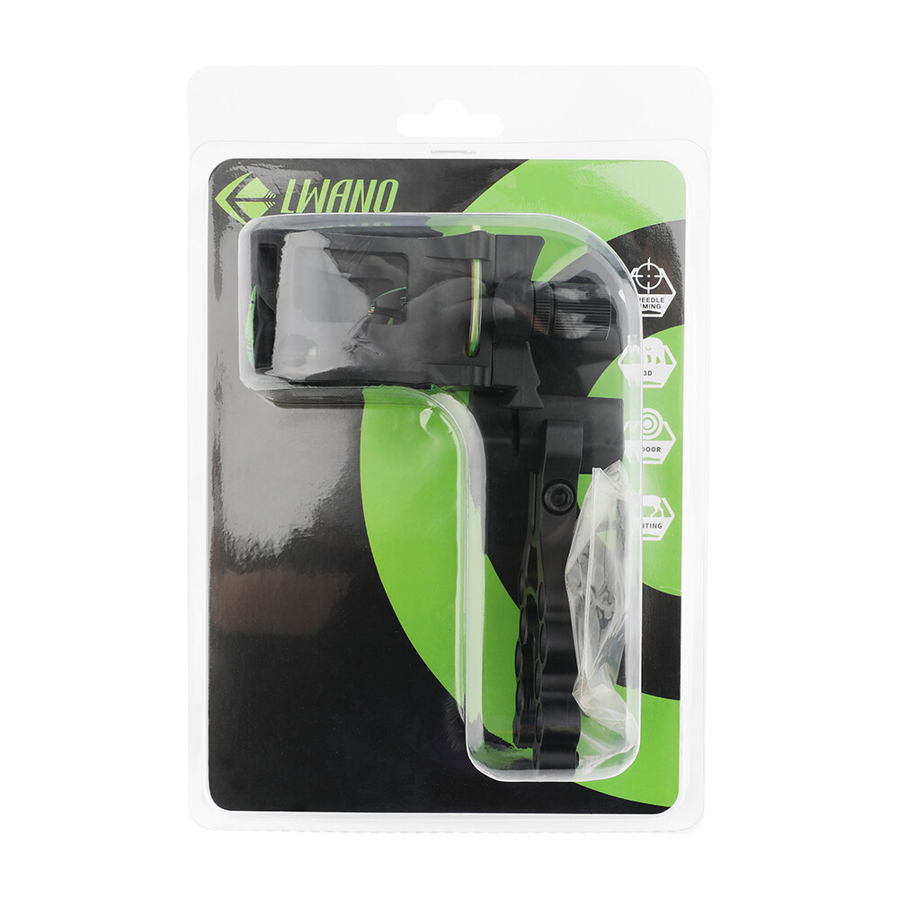 🎯Compound Bow Sight 5 Pin  0.019" Micro