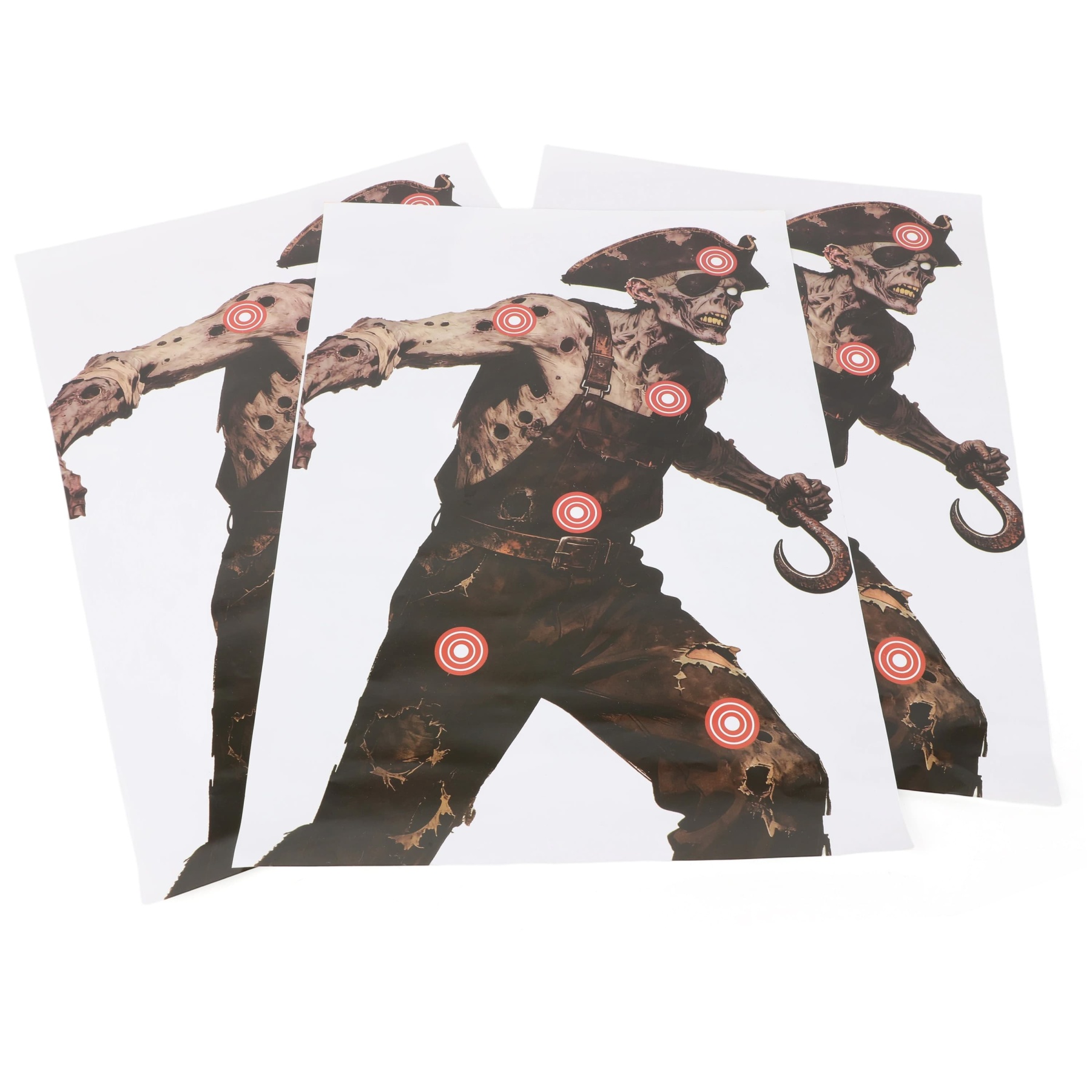 Archery Paper Target Faces 45×40cm Tactical Design (10 Pack)