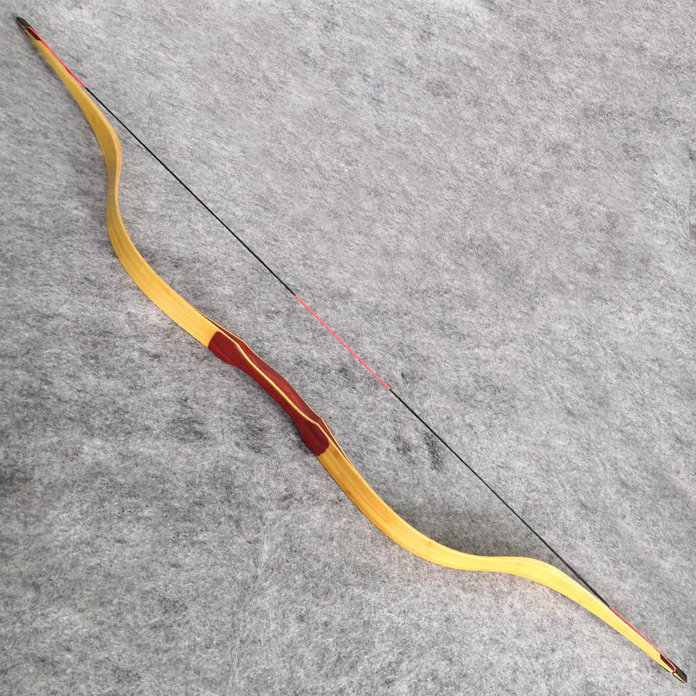 Traditional Bow Kit Archery 15-50lbs LongBow Hunting