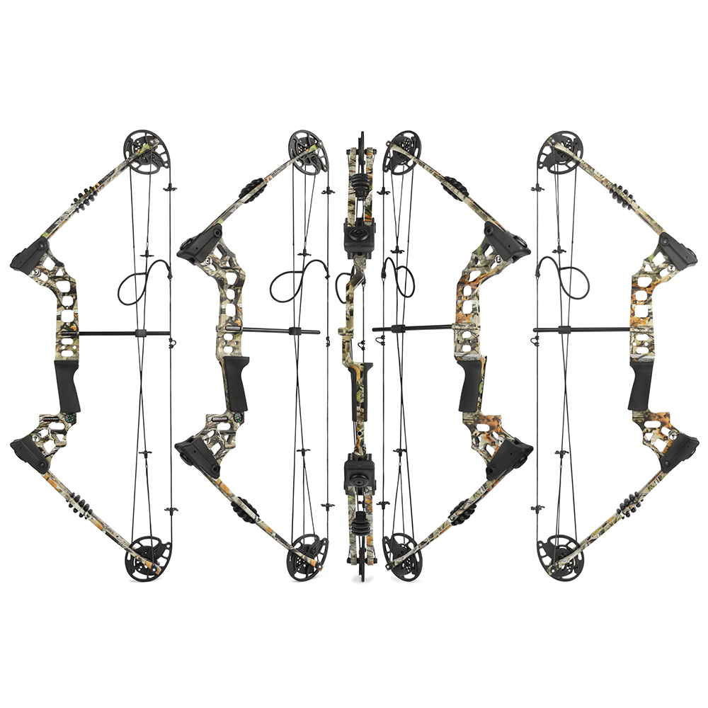 20-70 lbs Compound Bow Set IBO320 FPS Archery Arrow