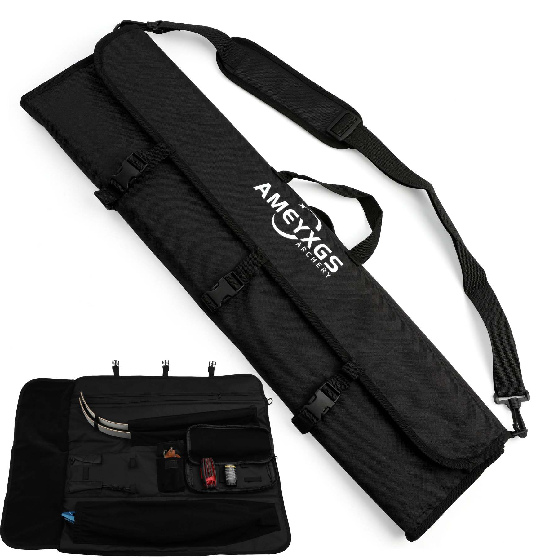 🎯AMEYXGS Recurve Bow Bag Archery Case Shoulder Handle Carrying-AMEYXGS Archery