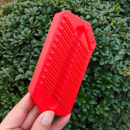 2" Archery Feather Adhesive Board Fletching Shooting Tool