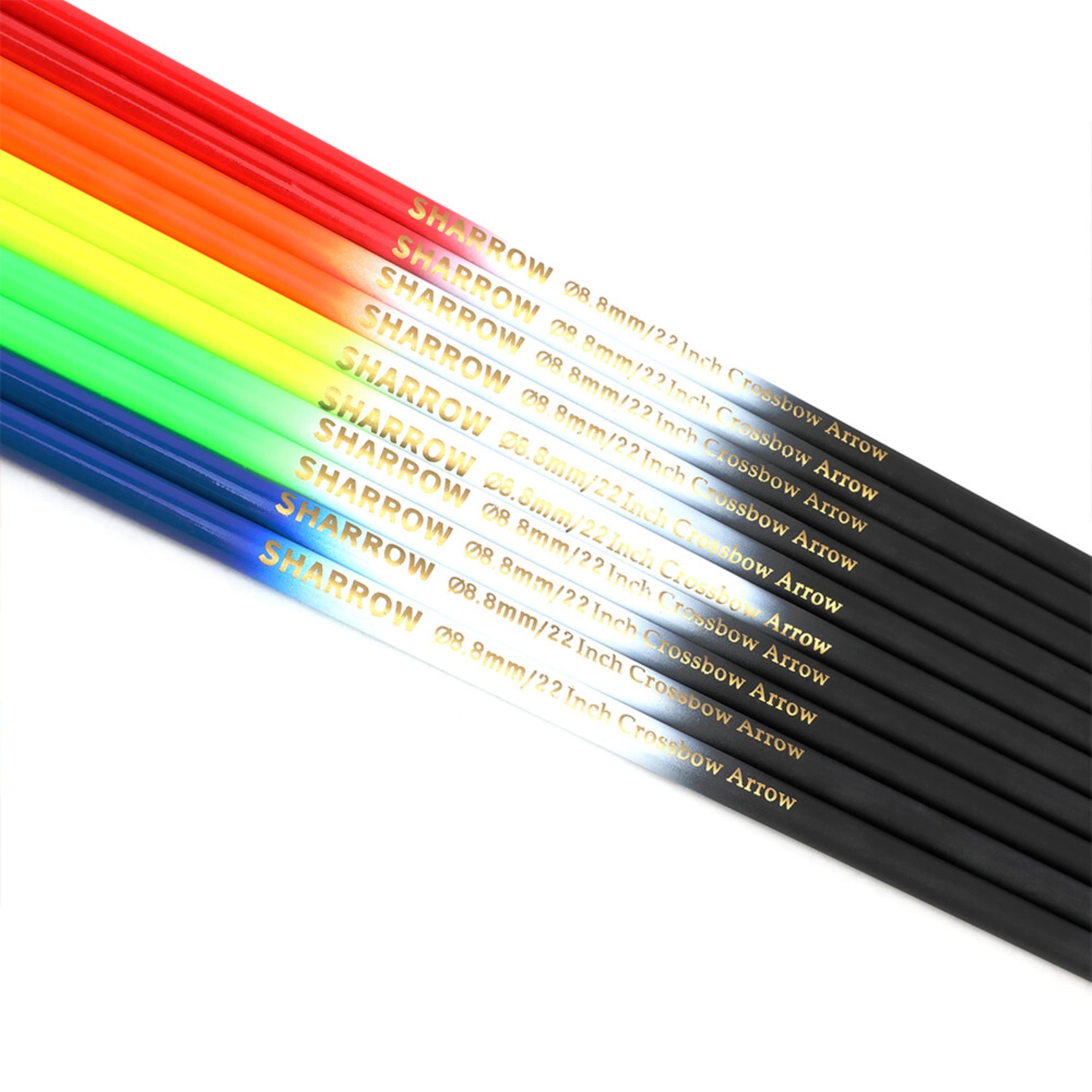 Crossbow Bolts Carbon Hunting Arrows Shaft (12 Pack)