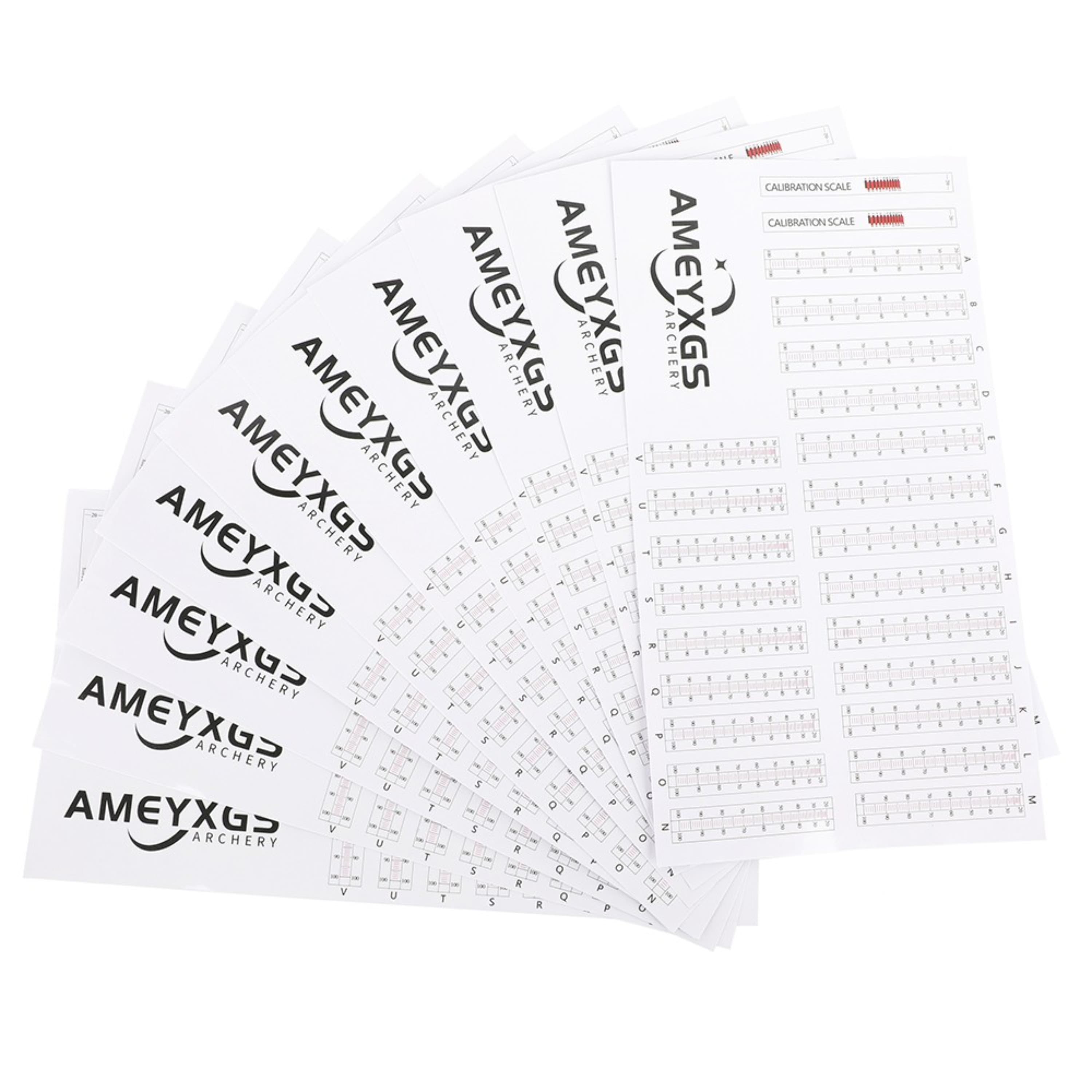 Replacement Extended Range Sight Tape for Bow Hunting 10pcs