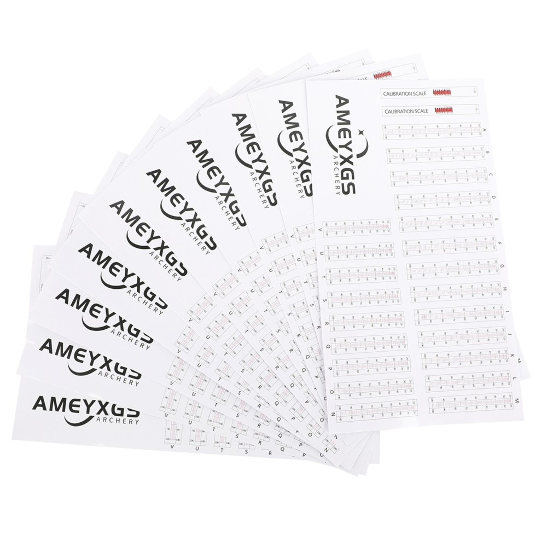 Replacement Extended Range Sight Tape for Bow Hunting 10pcs