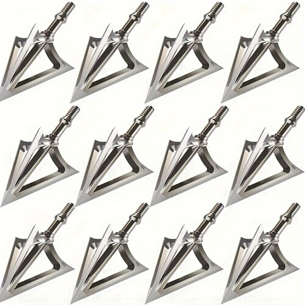 100 Grain Hunting Archery Broadhead - 12 Pack 