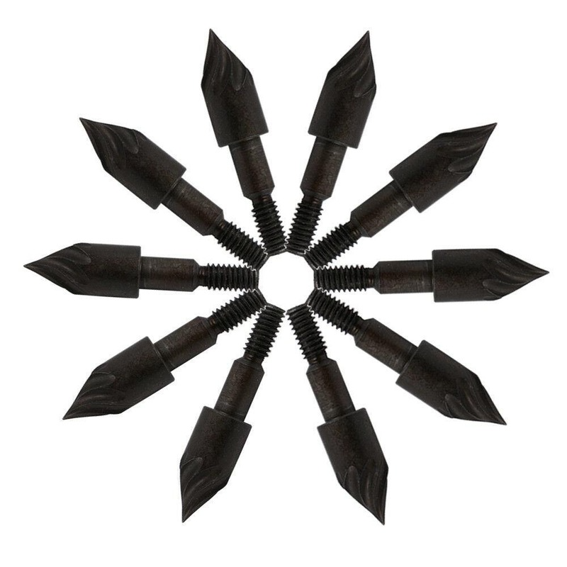 🎯Archery Broadheads Arrowheads 100 Grain Screw-in Tip Points Hunting Crossbow-AMEYXGS Archery