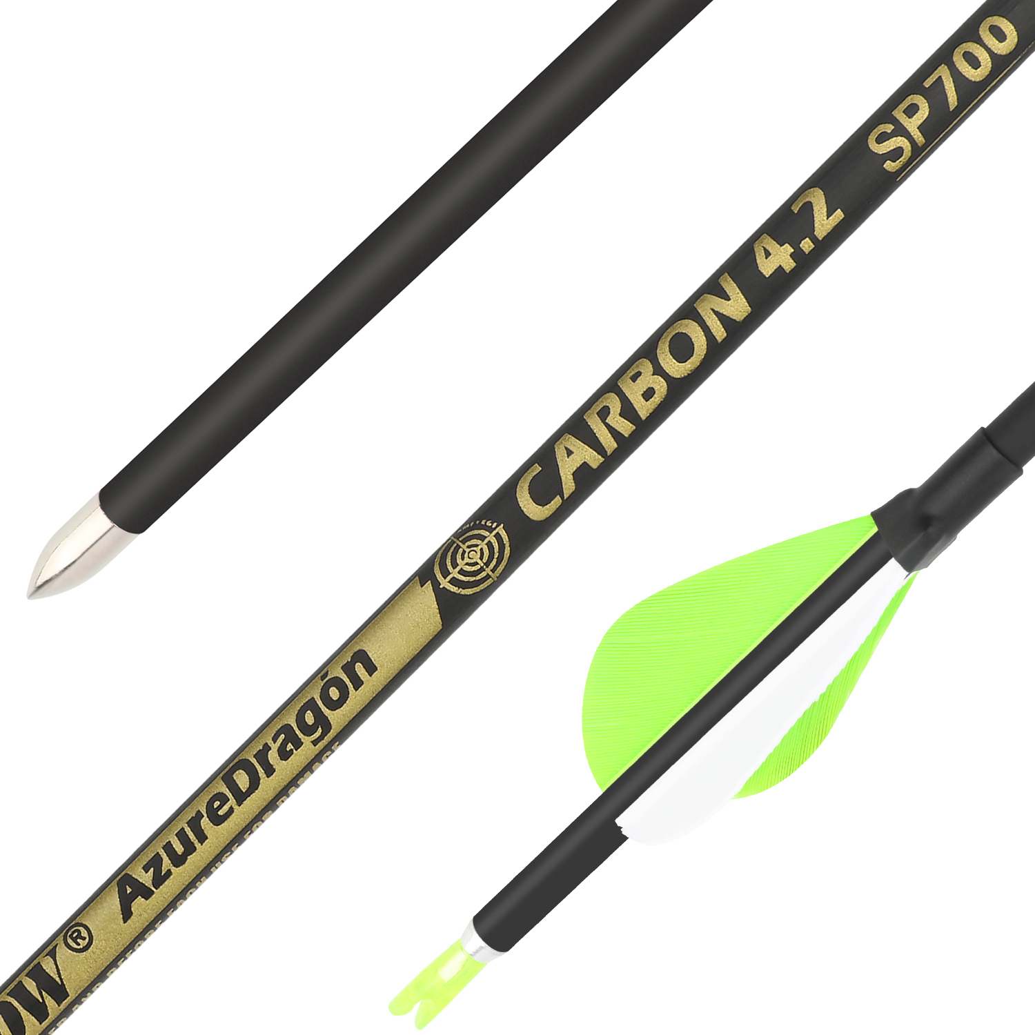 100% Pure Carbon Arrow Practice Hunting Spine 700/800/900/1000