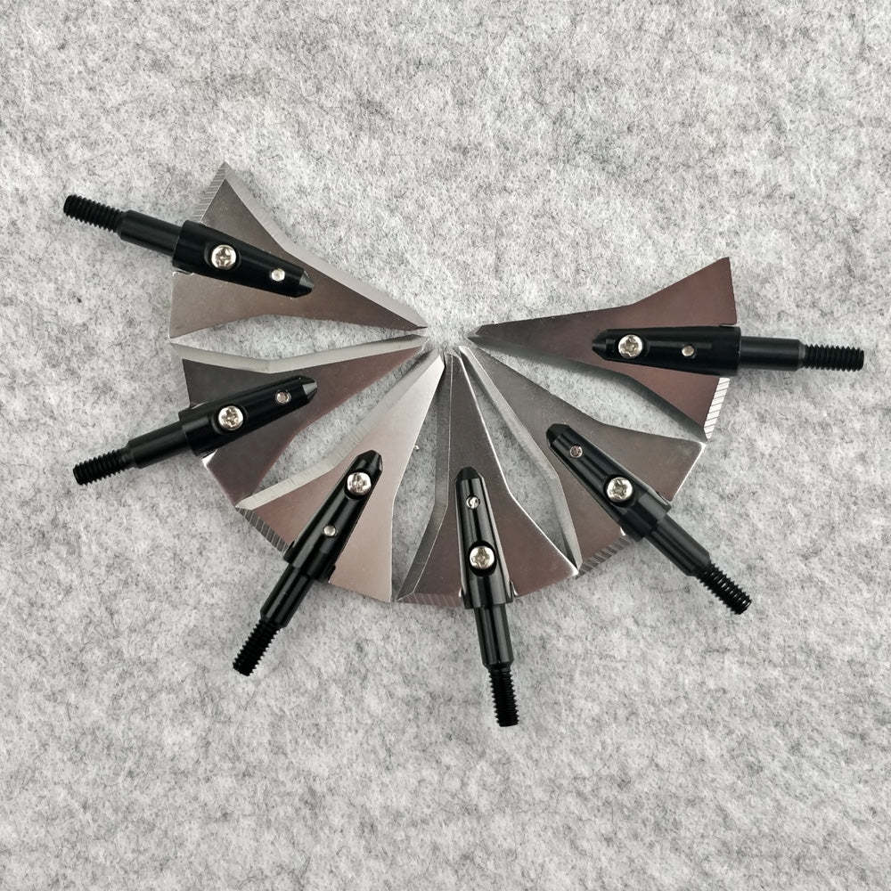 🎯Archery Hunting Shoot Arrowheads Broadhead Blade-AMEYXGS Archery
