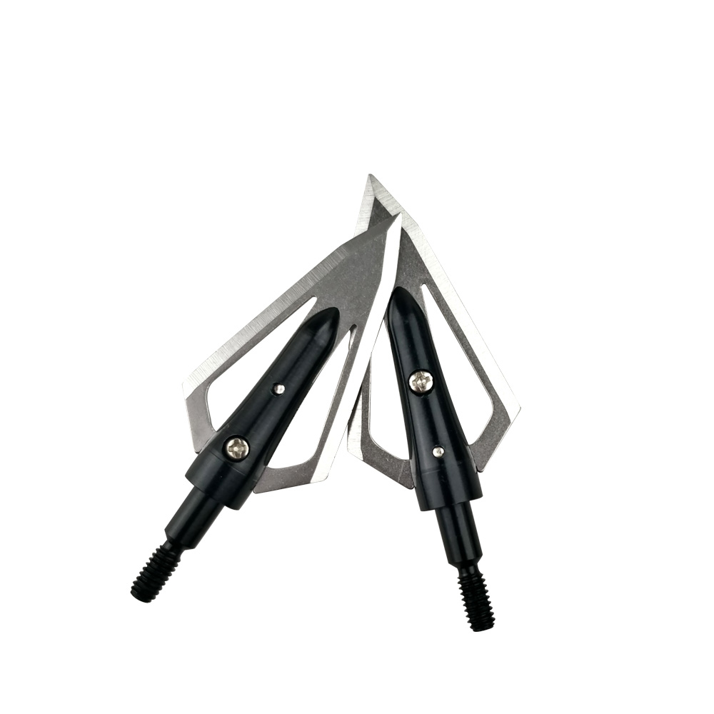 Screw-in Broadheads with Case Archery Broad for Compound Bow Crossbow
