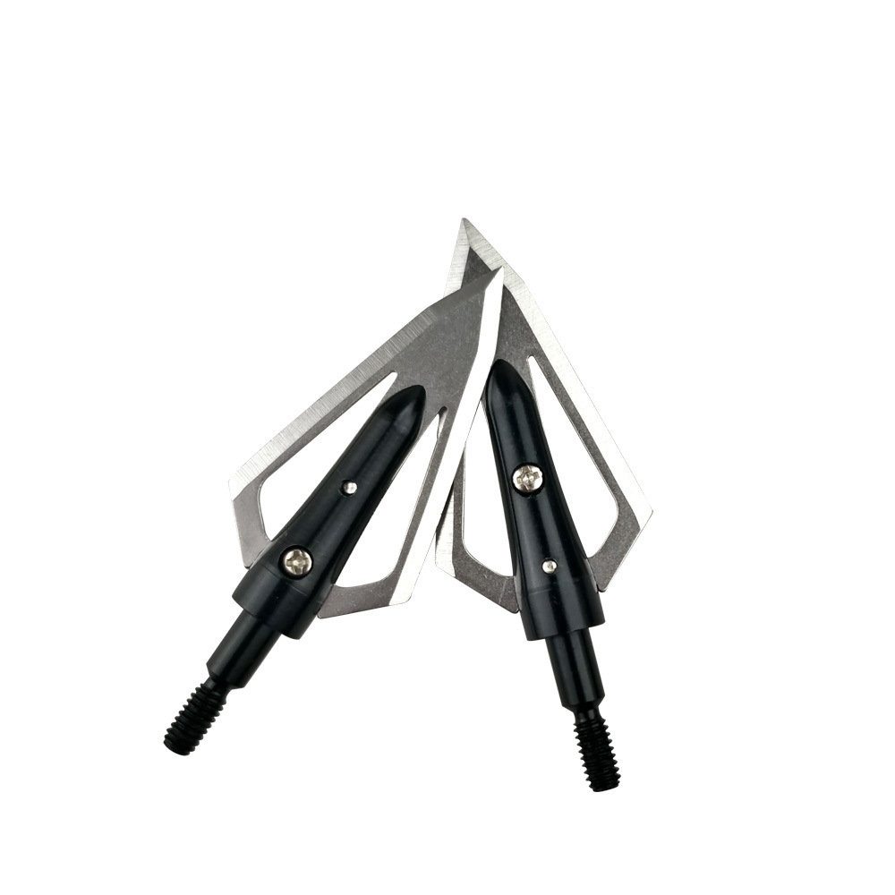 Screw-in Broadheads with Case Archery Broad for Compound Bow Crossbow