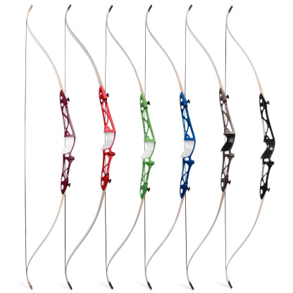 KAIEMI 66" 68" 70" Olympic Archery Competition Recurve Bow Kit 14-40# @28"