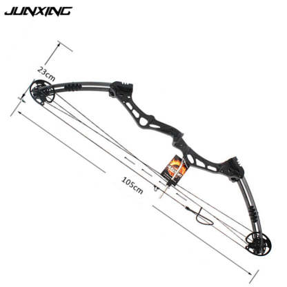 🎯Archery Compound Bow Junxing M107 Adjustable Poundage (35 -55 lbs)-AMEYXGS Archery