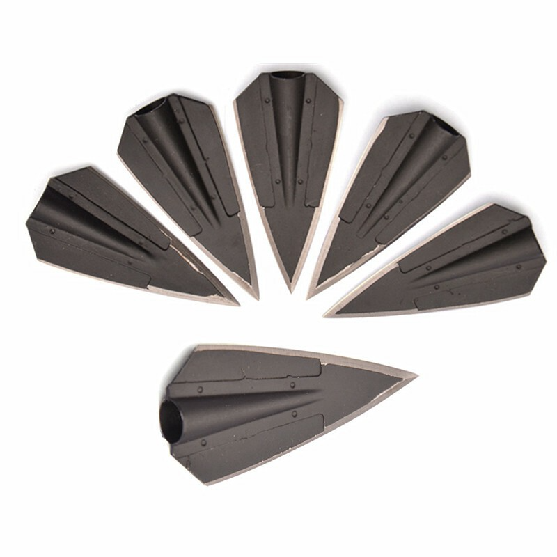 115 Grain Hunting Arrowheads Large Blade