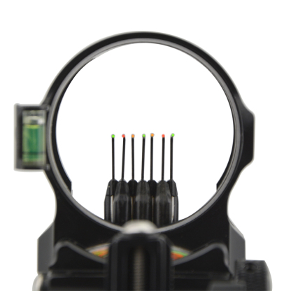 Topoint 7-Pin Sight DB8170 Aluminum Alloy with Adjustable Fiber Optic