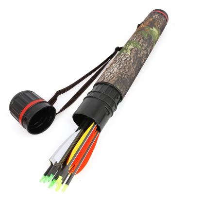 Adjustable Archery Arrow Quiver Tube 63–105cm for All Bows