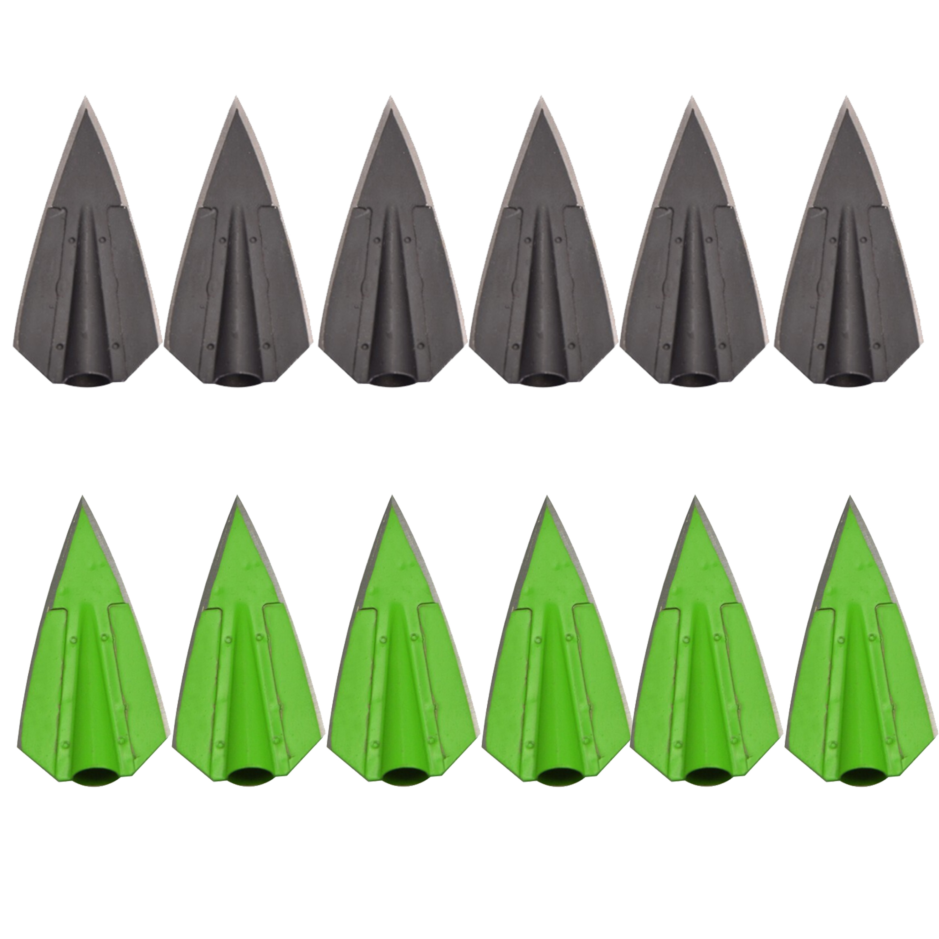 115 Grain Hunting Arrowheads Large Blade