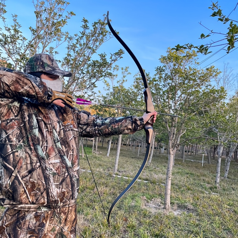 Takedown Recurve Bow 60" Bamboo Core – Perfect Christmas Gift for Hunters & Archers