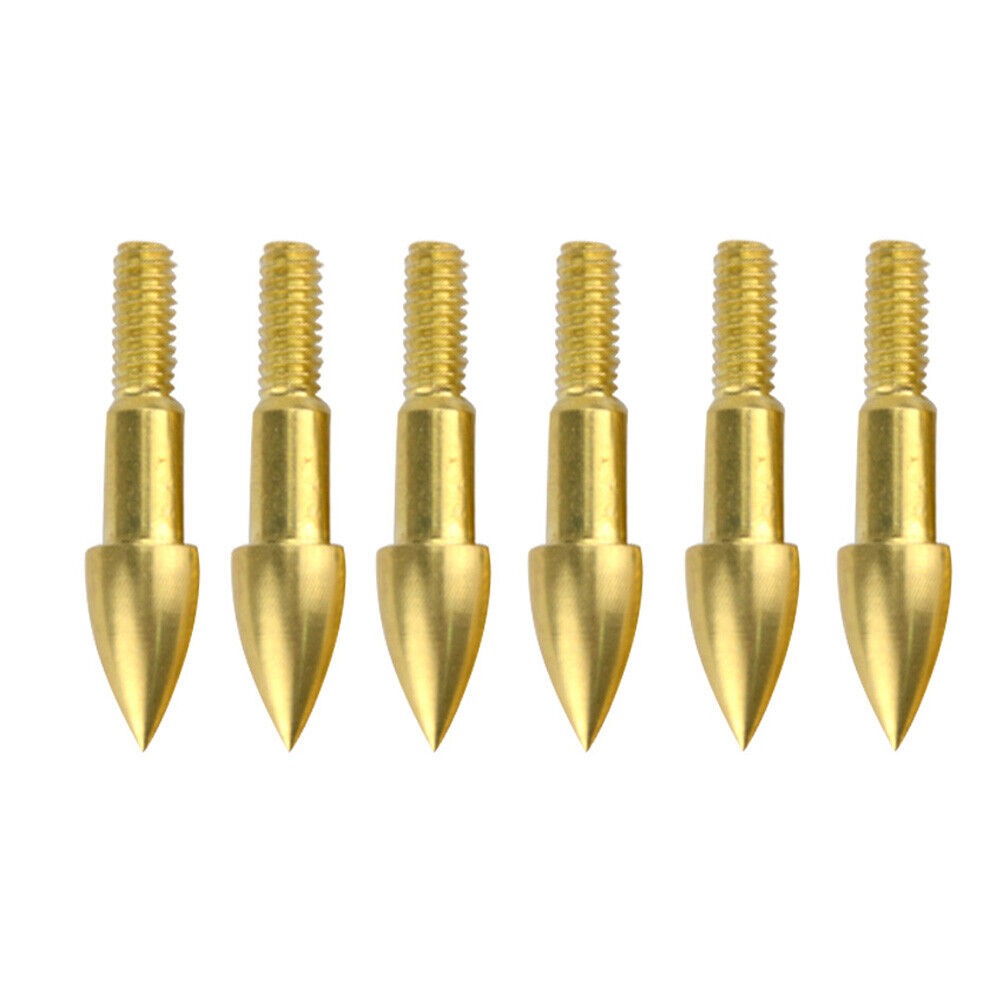 100Gr Stainless Steel Screw-in Broadhead Arrowhead Tip Bow Tatget 