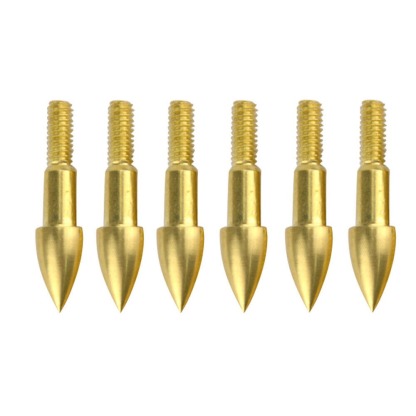  100Gr Stainless Steel Screw-in Broadhead Arrowhead Tip Bow Tatget 